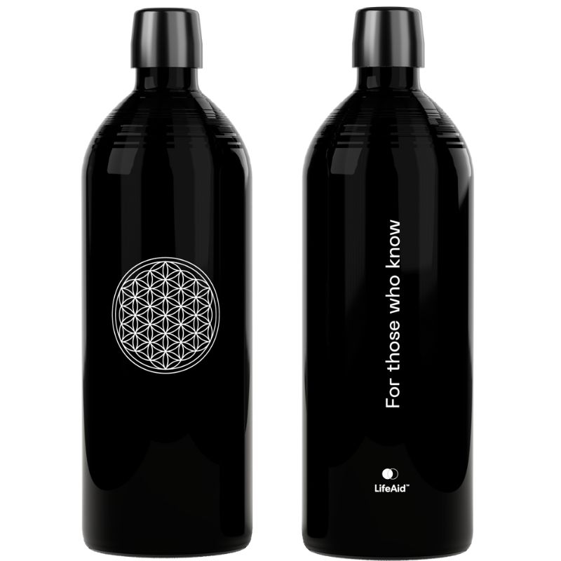 LifeAid violetglas waterfles