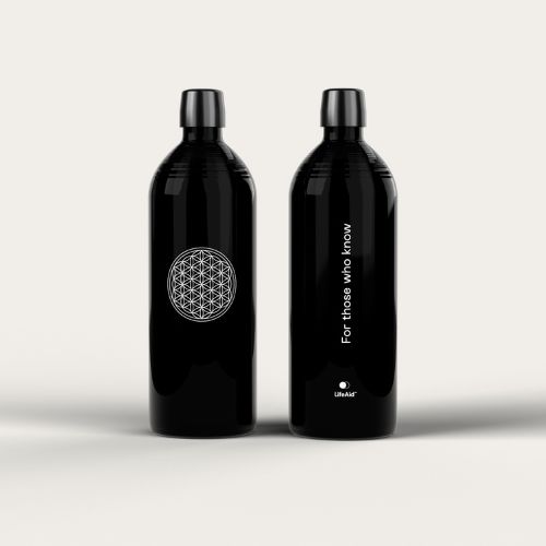 LifeAid violetglas waterfles